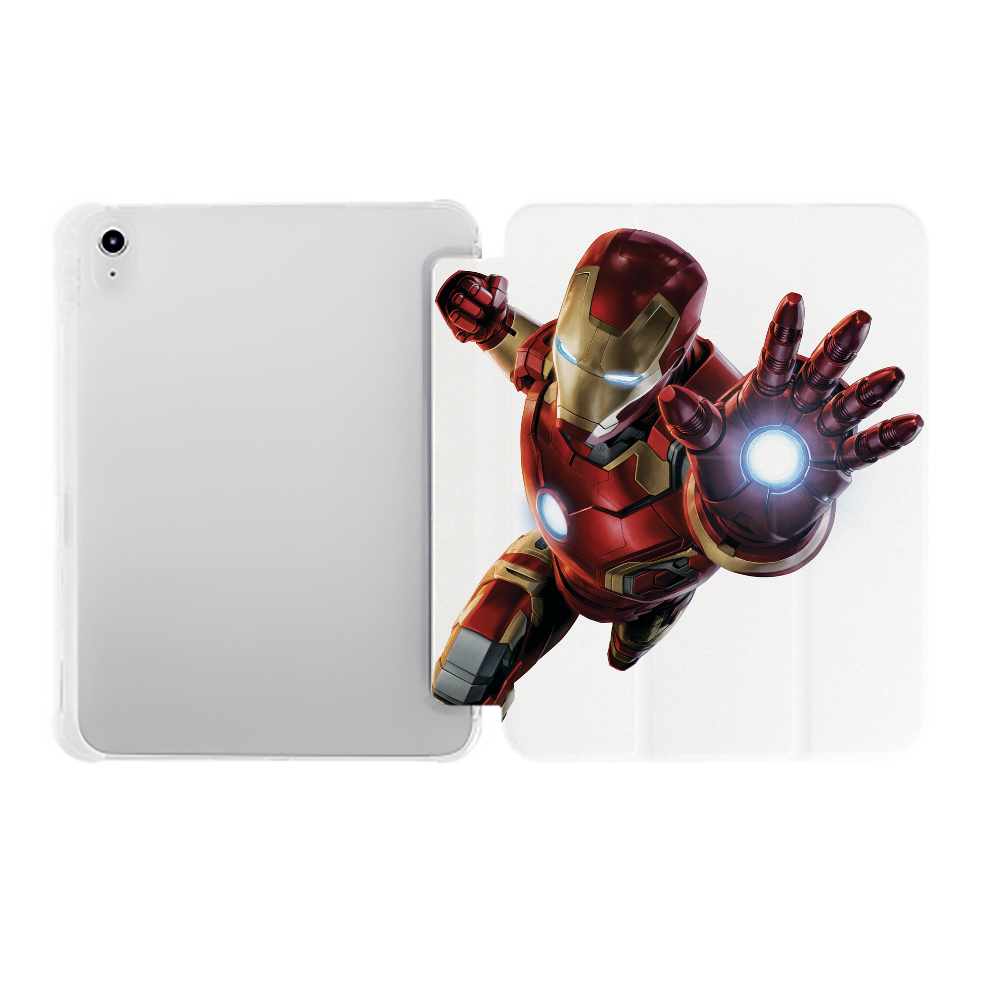 （画像用） アベンジャーズ The Avengers IPad ケース ペン収納付き 三つ折りスタンド PUレザー×シリコン 対応機種9.5/10.5/10.9インチ